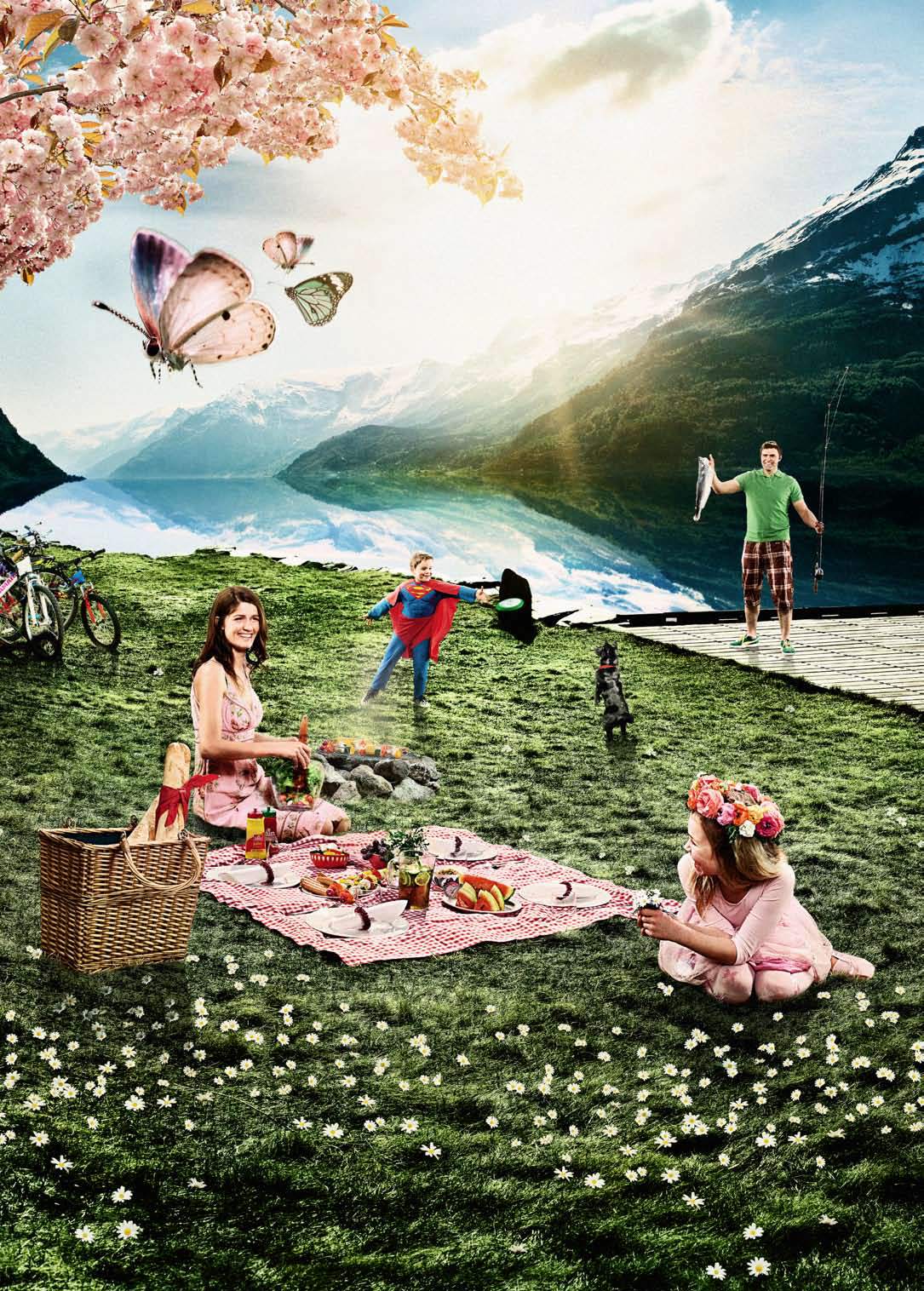 Flytt til Hardanger-plakat 1 - Friluft