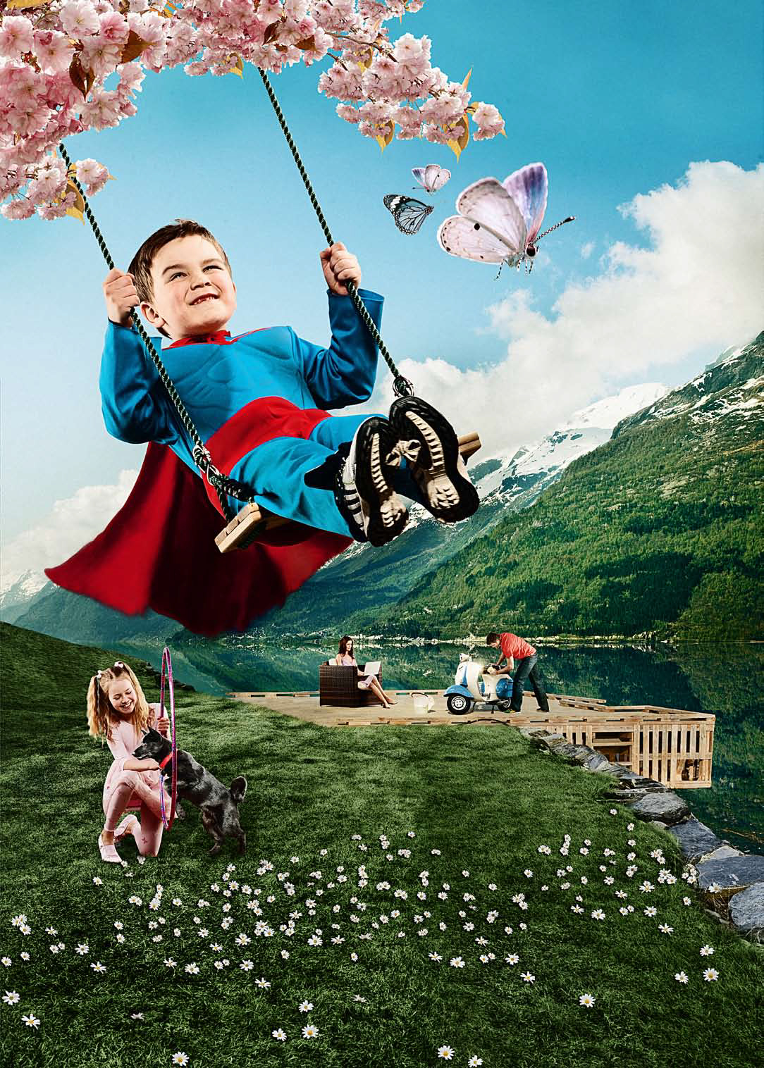 Flytt til Hardanger-plakat 1 - Tryggleik