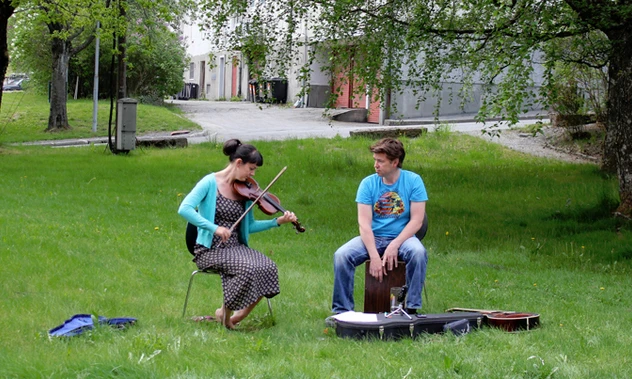 Musikk i hagen. Kunst og kultur i Hardanger