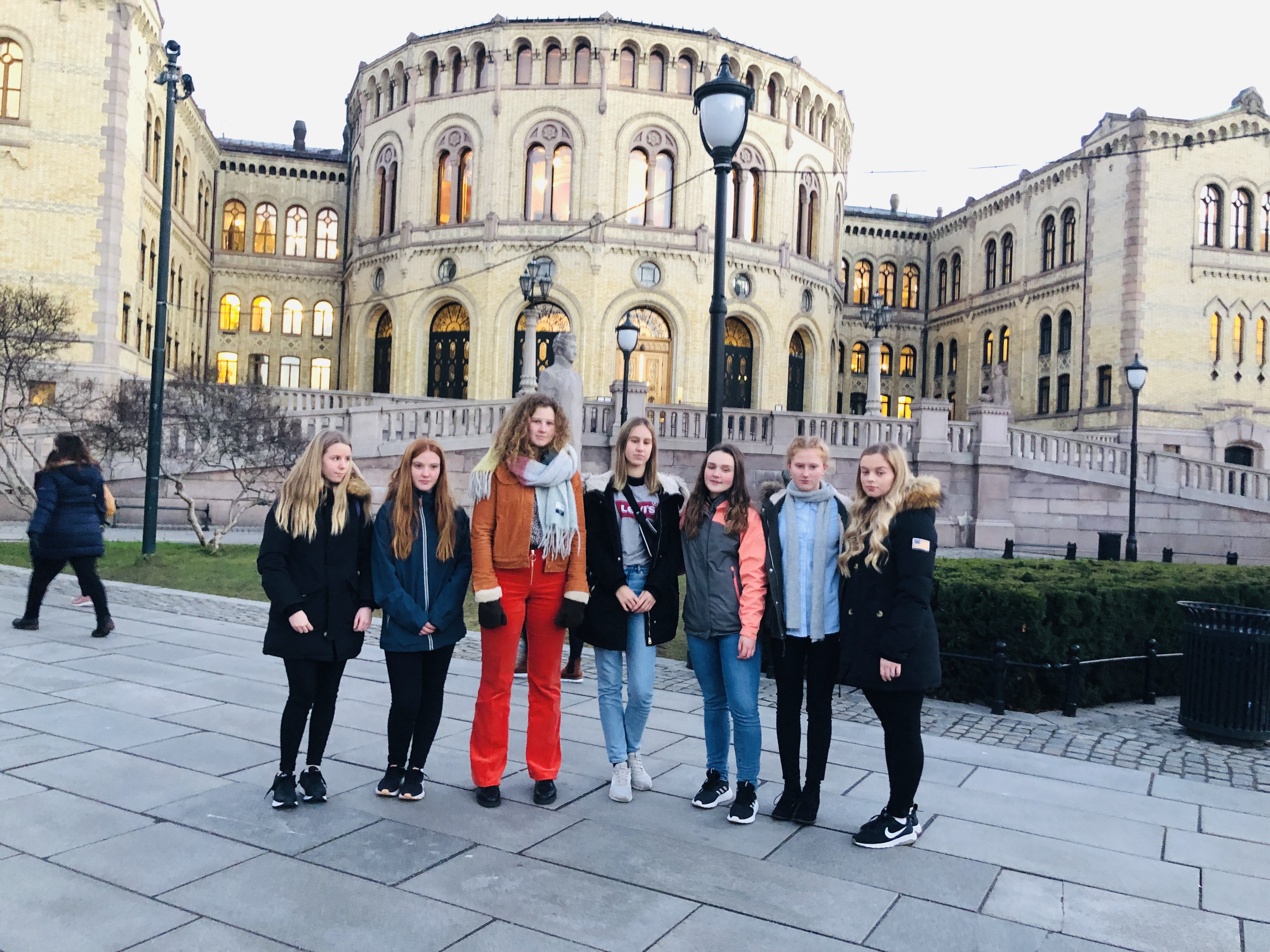 Hardanger ungdomsråd på Stortinget 04.12.18