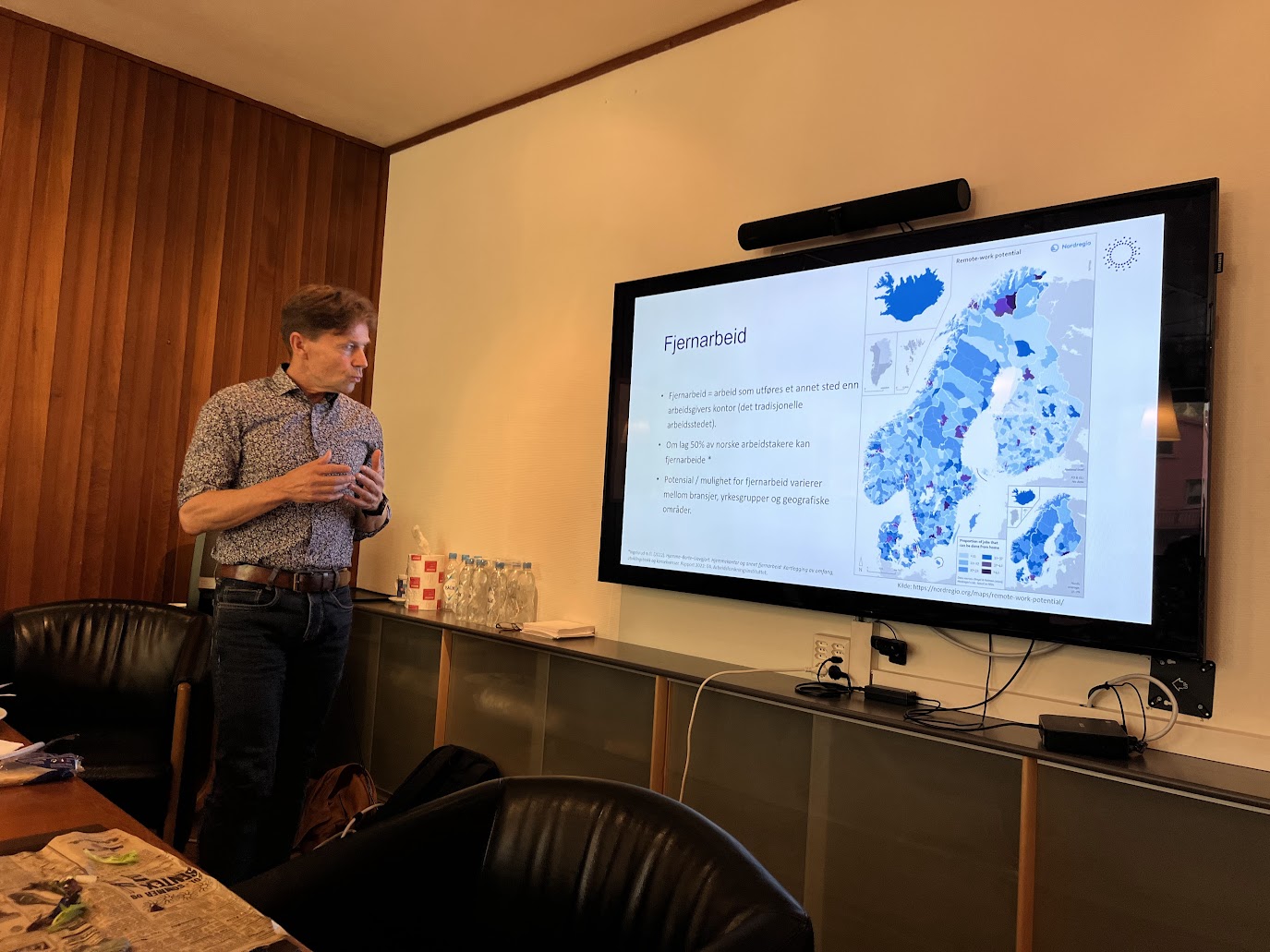 Forskingsprosjekt Fjernarbeidsplassar