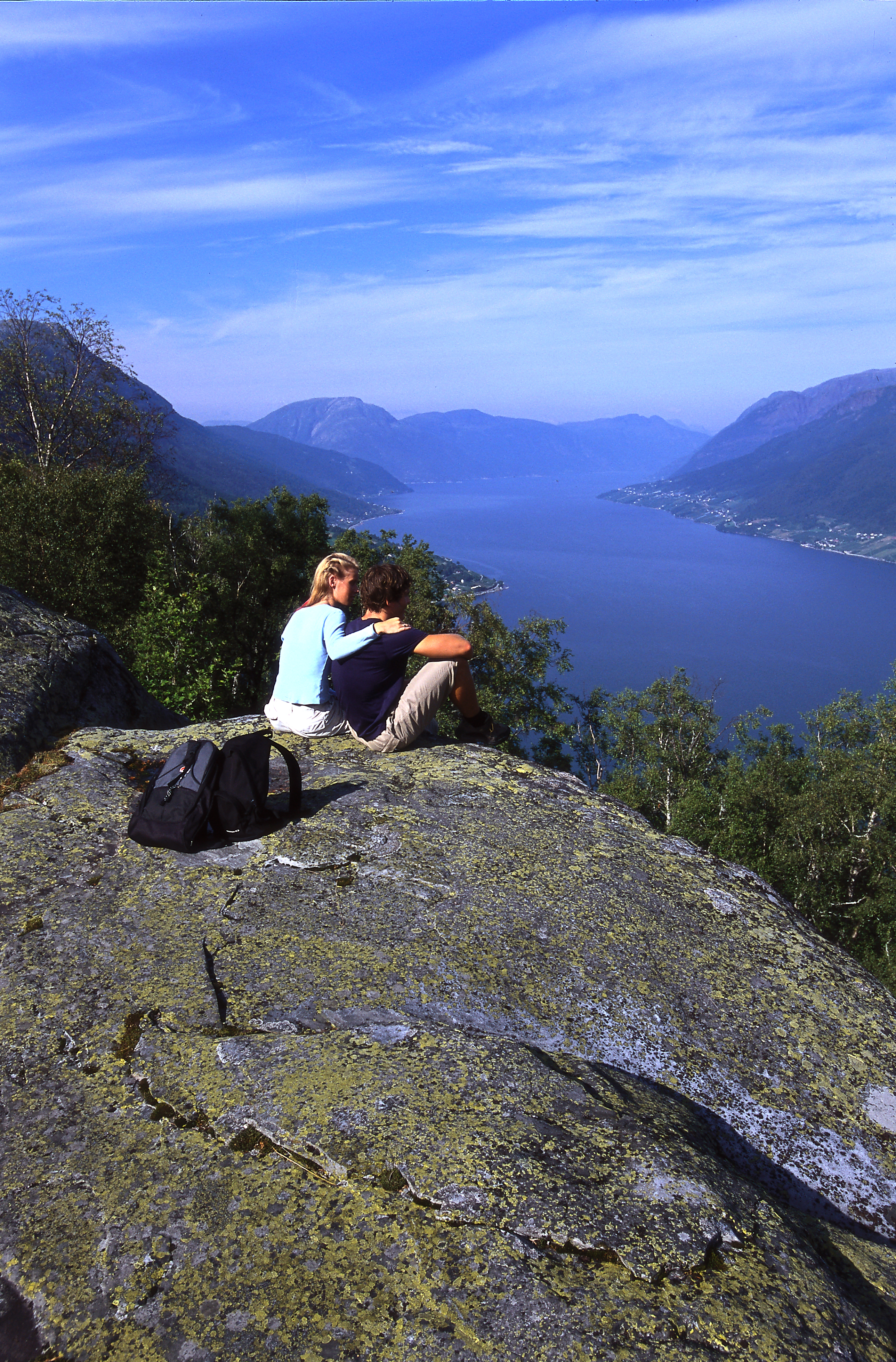 Aktivitet tur for to utsikt Sorfjorden